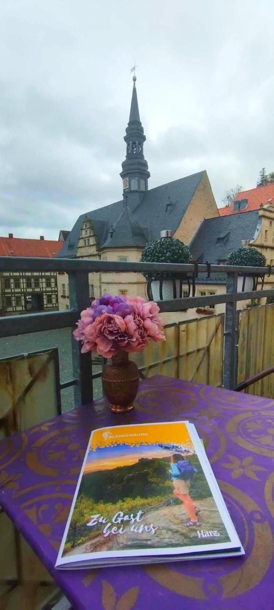 Grosse Wohnung Mit Terrasse Im Altstadtzentrum - Ferienwohnung Chiplakoff Blankenburg  Luaran gambar