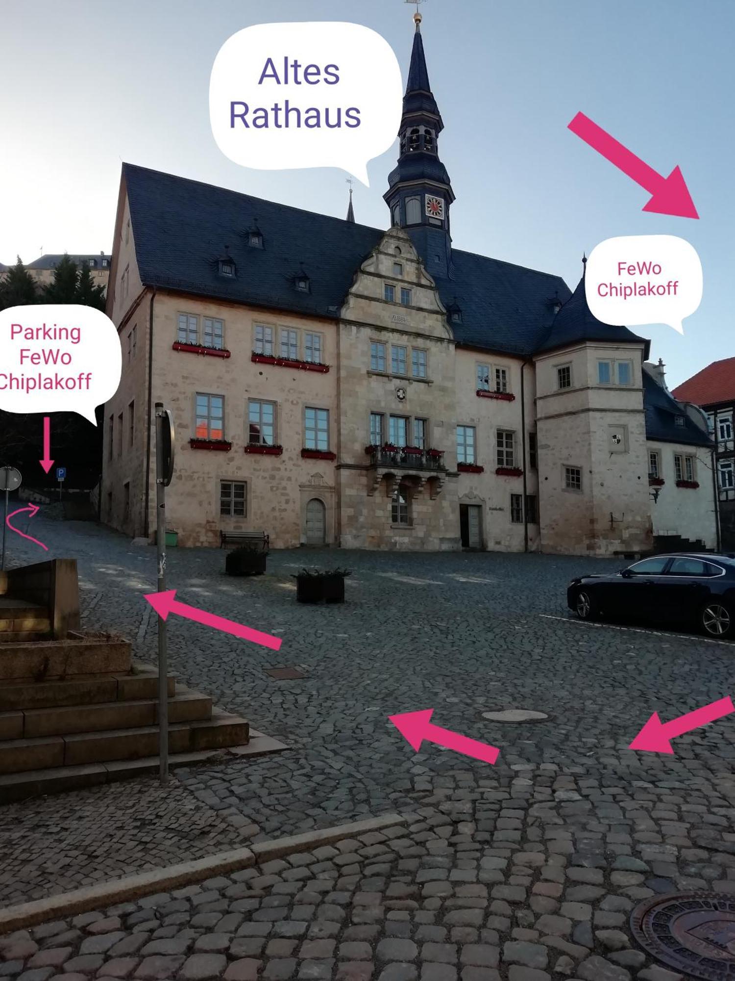 Grosse Wohnung Mit Terrasse Im Altstadtzentrum - Ferienwohnung Chiplakoff Blankenburg  Luaran gambar