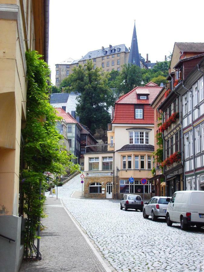 Grosse Wohnung Mit Terrasse Im Altstadtzentrum - Ferienwohnung Chiplakoff Blankenburg  Luaran gambar