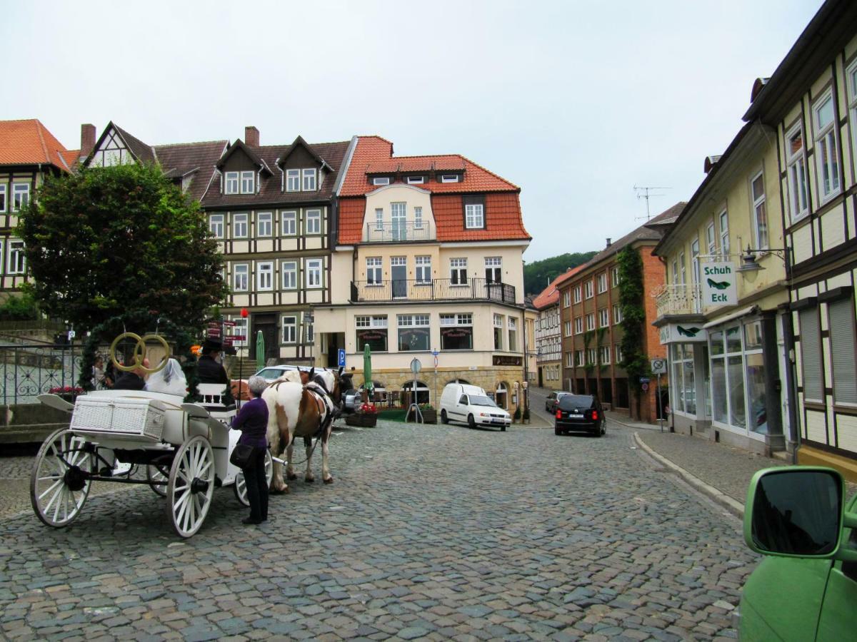Grosse Wohnung Mit Terrasse Im Altstadtzentrum - Ferienwohnung Chiplakoff Blankenburg  Luaran gambar